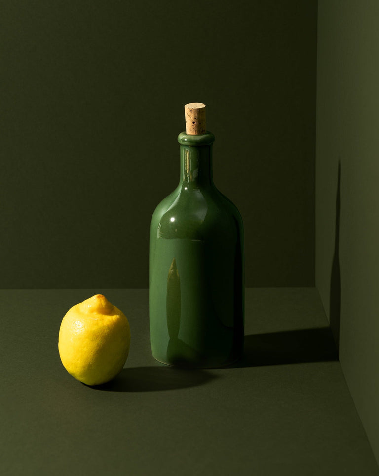 Stoneware Olive Oil Dispenser - Jazz 21 oz