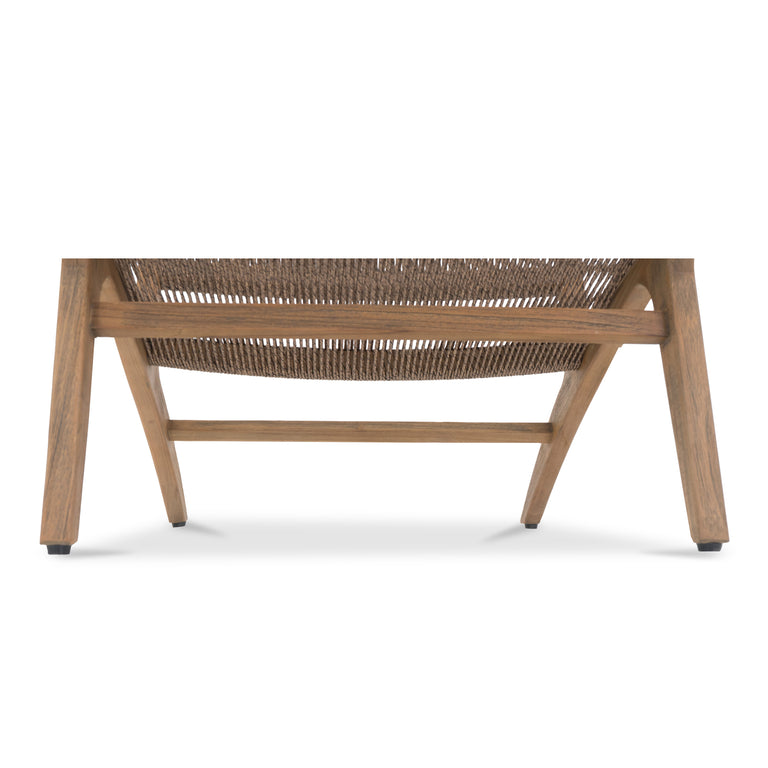 PALMA OUTDOOR LOUNGE CHAIR WARM BROWN