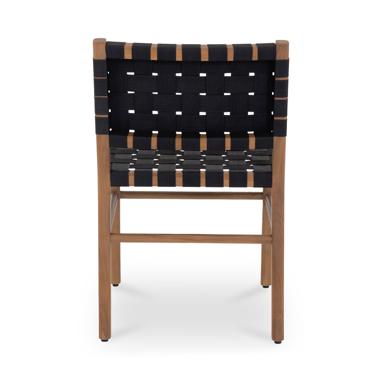 MIRA OUTDOOR DINING CHAIR BLACK