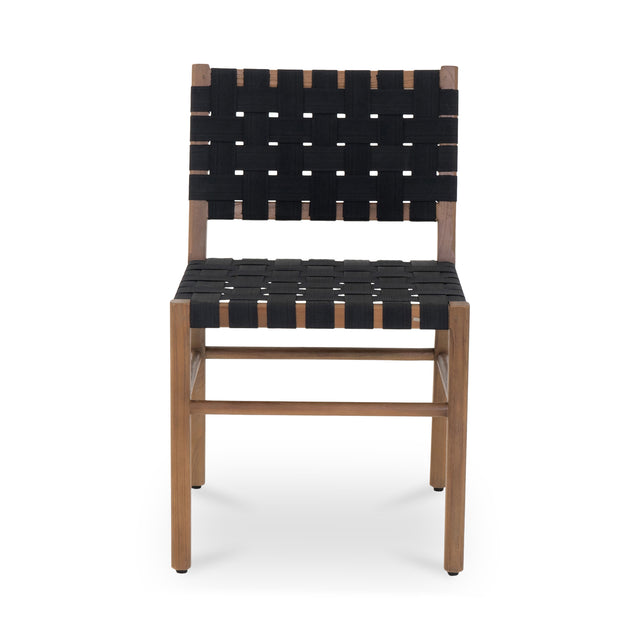 MIRA OUTDOOR DINING CHAIR BLACK