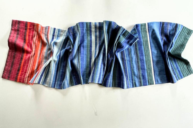 CLIMATE WARMING ETHIOPIAN HANDWOVEN TABLE RUNNER | ENTERTAINING