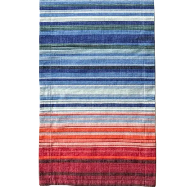 CLIMATE WARMING ETHIOPIAN HANDWOVEN TABLE RUNNER | ENTERTAINING