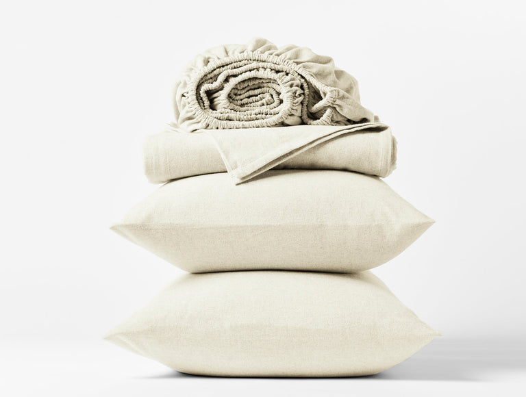 CLOUD BRUSHED™ ORGANIC FLANNEL SHEET SET | BEDDING
