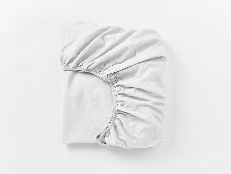 ORGANIC CRINKLED PERCALEâ„¢ FITTED SHEET | BEDDING