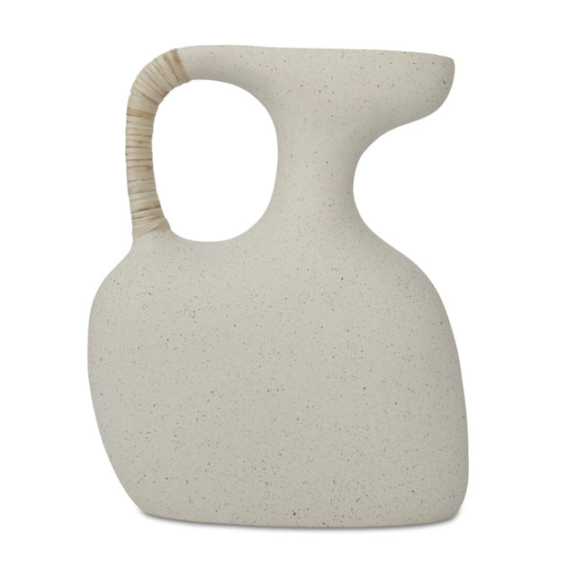 VILA 13 IN SCULPTURAL VESSEL CREAM WHITE