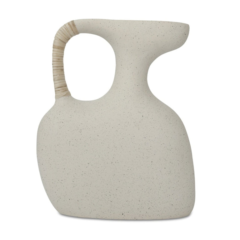 VILA 13 IN SCULPTURAL VESSEL CREAM WHITE
