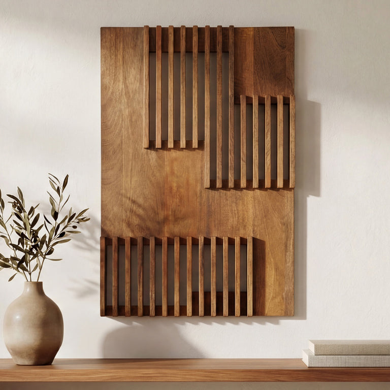 INNIS WALL ART BROWN