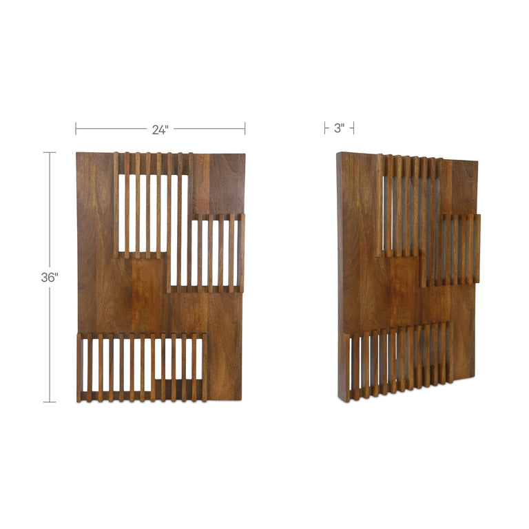 INNIS WALL ART BROWN