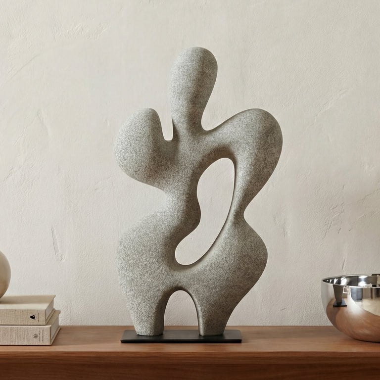 ROMY SCULPTURE CHARCOAL