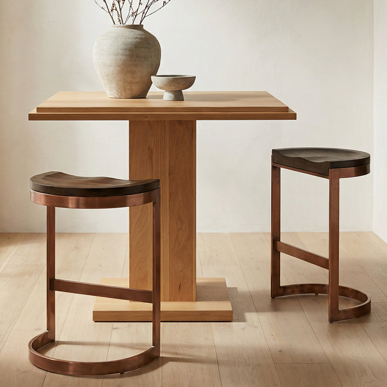 BANCROFT COUNTER STOOL GREY