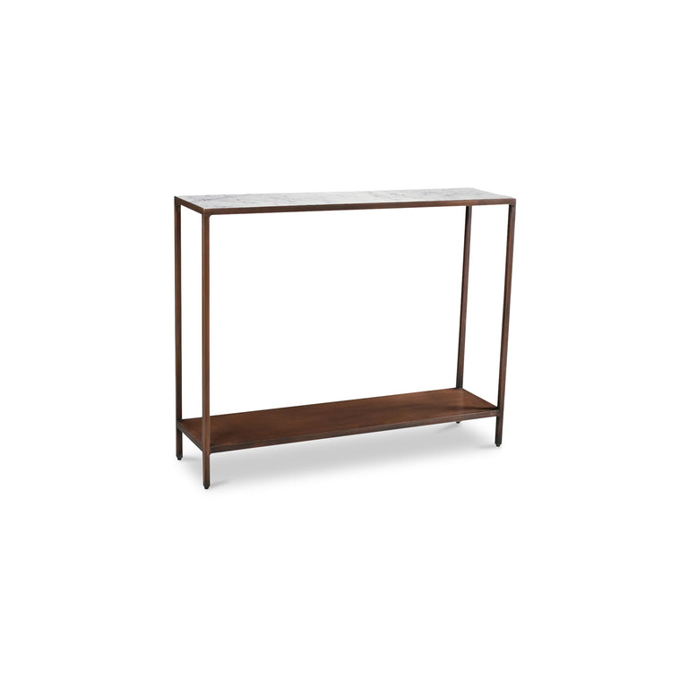 BOTTEGO CONSOLE TABLE ANTIQUE COPPER