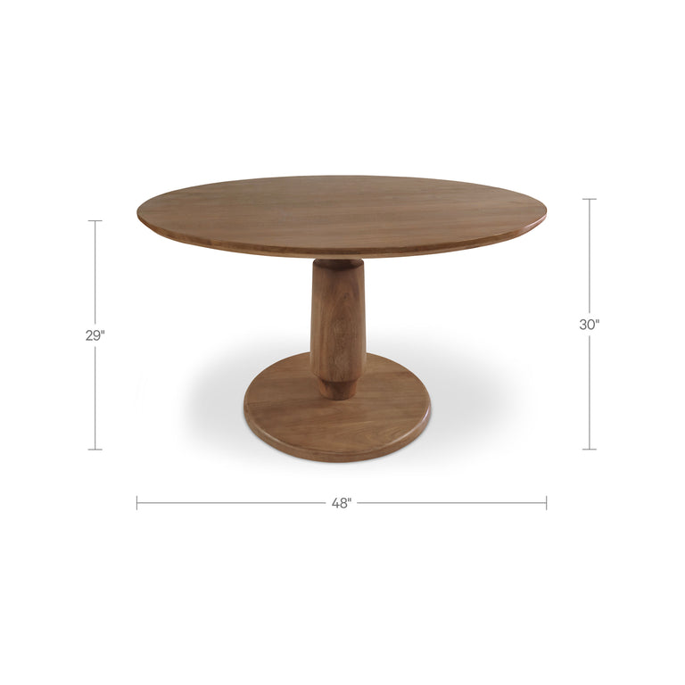 CLARK DINING TABLE BROWN