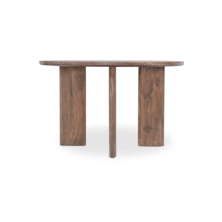 LIA RECTANGULAR DINING TABLE DARK BROWN