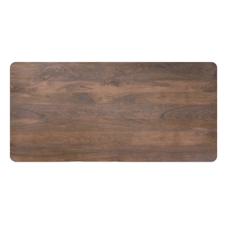 LIA RECTANGULAR DINING TABLE DARK BROWN