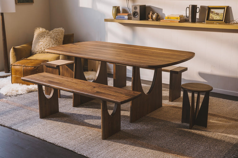 Arch Dining Table by the Iron Roots Designs | Local SF Artisan Craft | TABLE