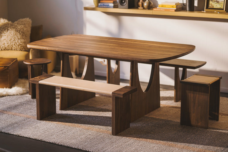 Arch Dining Table by the Iron Roots Designs | Local SF Artisan Craft | TABLE