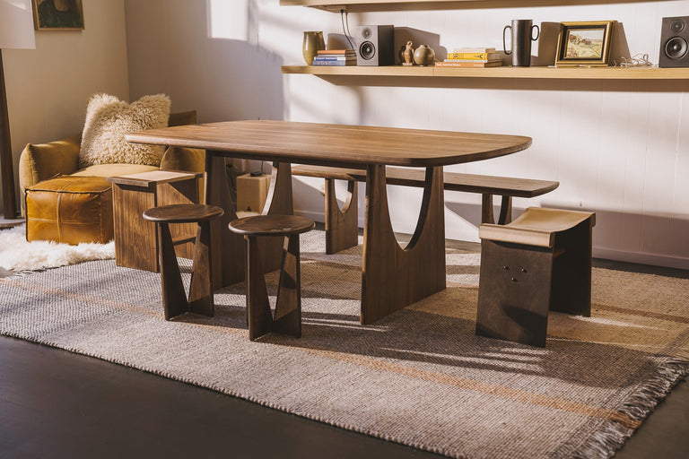 Ona Stool / Drink Table by the Iron Roots Designs | Local San Francisco Artisan Craft | TABLE