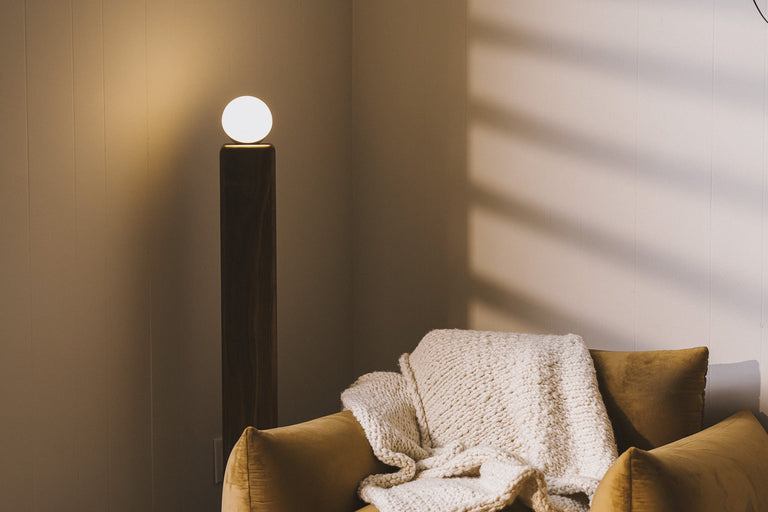 Pan Smart Floor Lamp - Touch, Voice, App Control by the Iron Roots Designs | Local SF Artisan Craft | LIGHTING