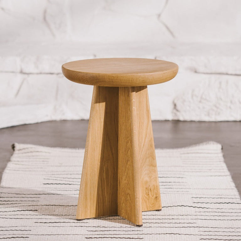 Era Stool / Drink Table by the Iron Roots Designs | Local SF Artisan Craft | TABLE