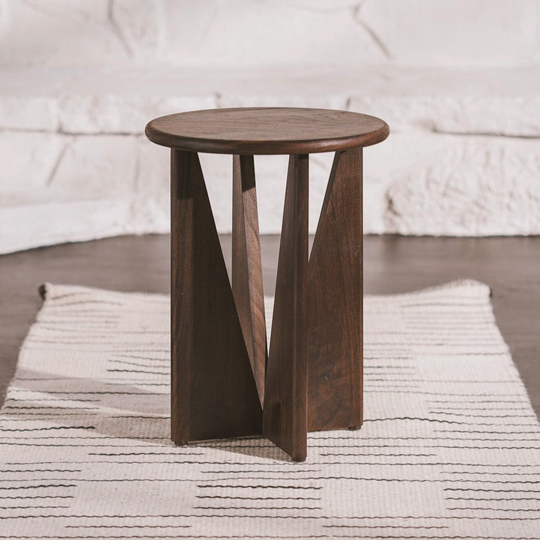 Ona Stool / Drink Table by the Iron Roots Designs | Local San Francisco Artisan Craft | TABLE