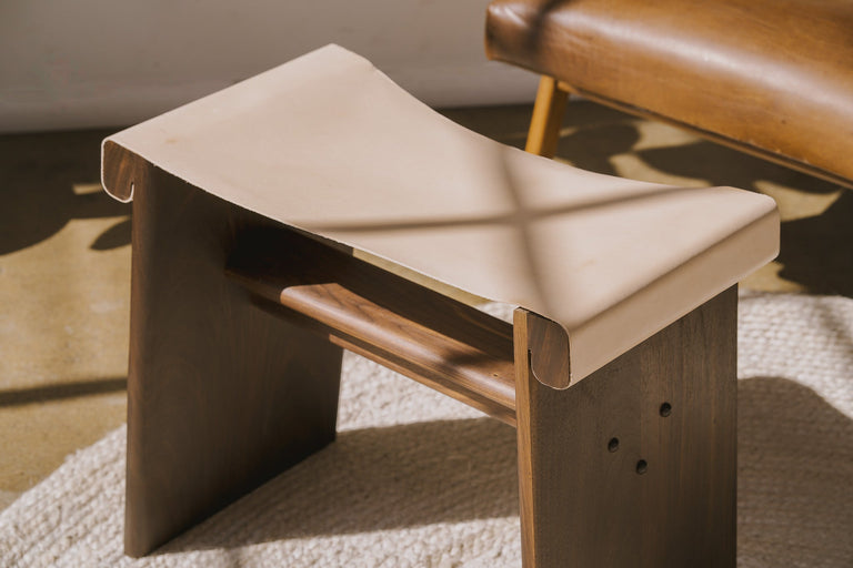 Saddle Stool Short by the Iron Roots Designs | Local SF Artisan Craft | SEATING
