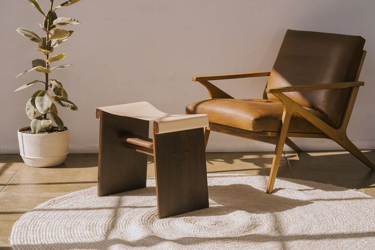 Saddle Stool Short by the Iron Roots Designs | Local SF Artisan Craft | SEATING