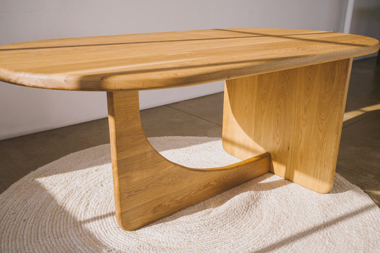 Repose Modern Dining Table by the Iron Roots Designs | Local SF Artisan Craft | TABLE