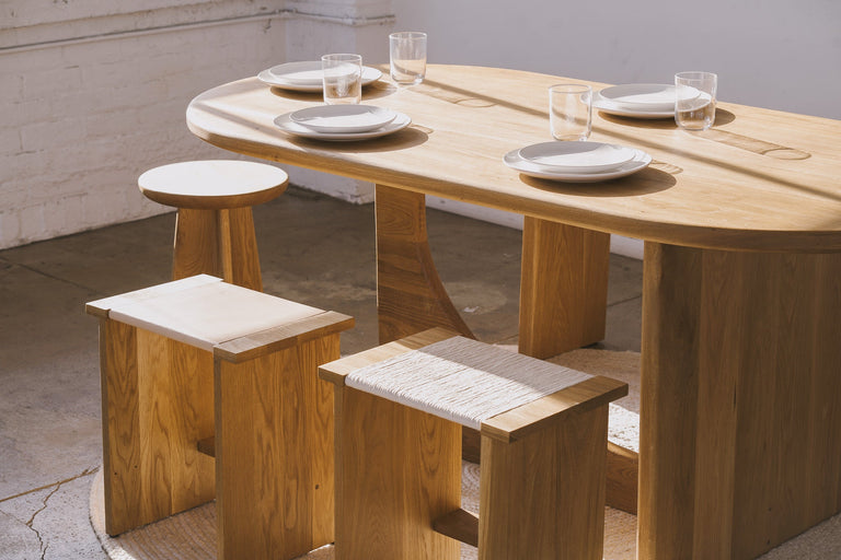 Repose Modern Dining Table by the Iron Roots Designs | Local SF Artisan Craft | TABLE