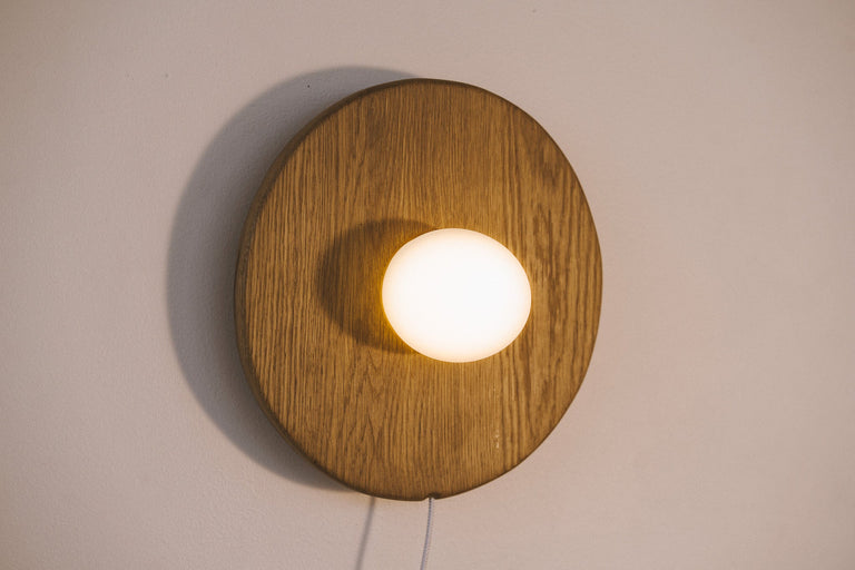 Touch Control Egg Wall Sconce by the Iron Roots Designs | Local SF Artisan Craft | LIGHTING