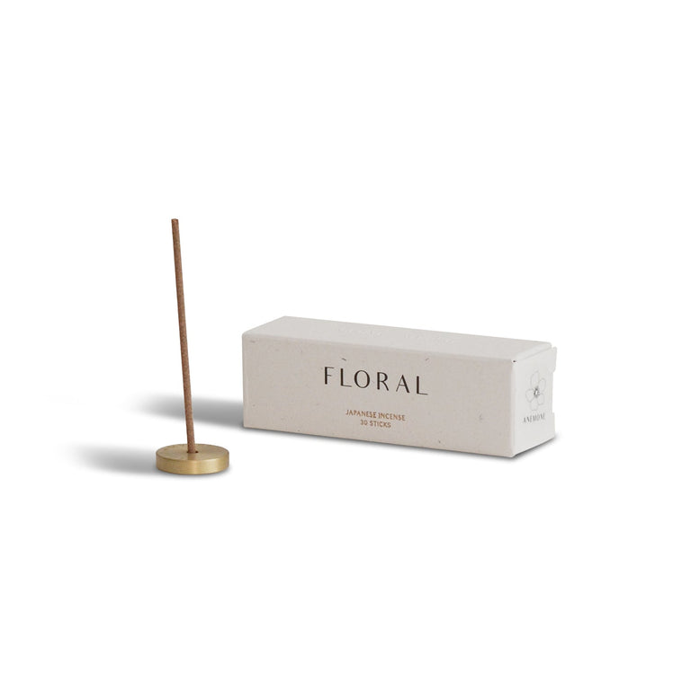 Anemone Japanese Incense Stick Set 