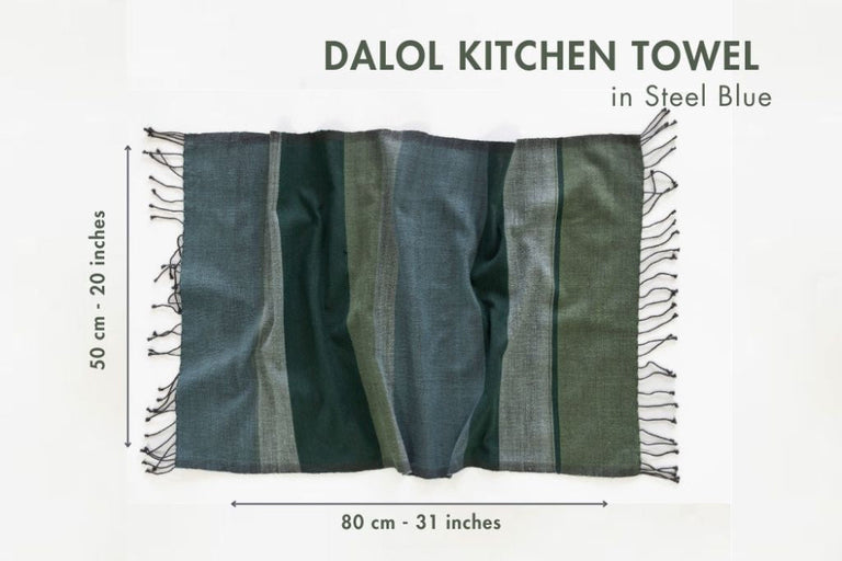 DALOL HANDWOVEN ETHIOPIAN COTTON KITCHEN TOWEL | KITCHEN