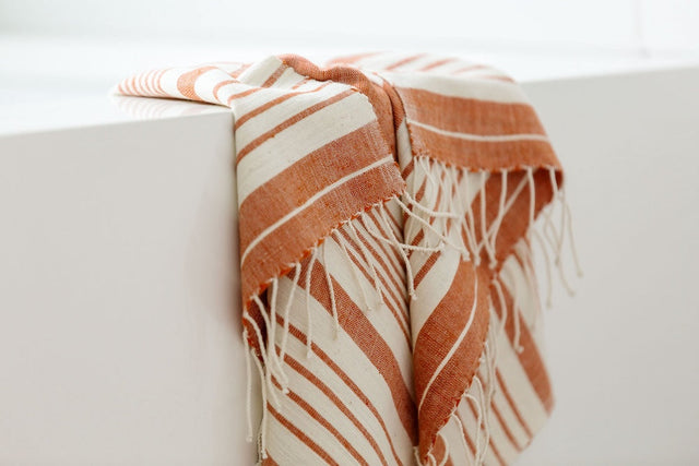 DAWA HANDWOVEN ETHIOPIAN COTTON HAND TOWEL | BATH