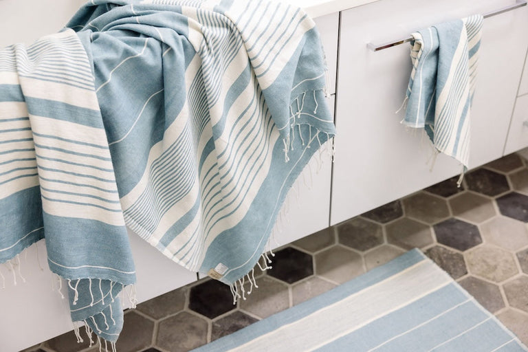 DAWA HANDWOVEN ETHIOPIAN COTTON HAND TOWEL | BATH