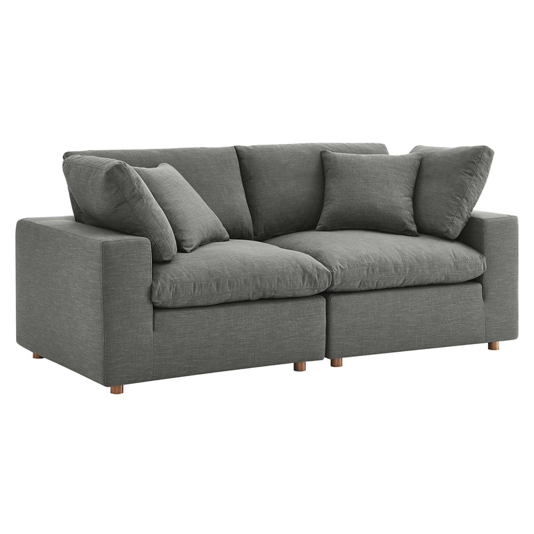 COMMIX OVERSTUFFED SOFA SECTIONAL | LIVING ROOM FURNITURE