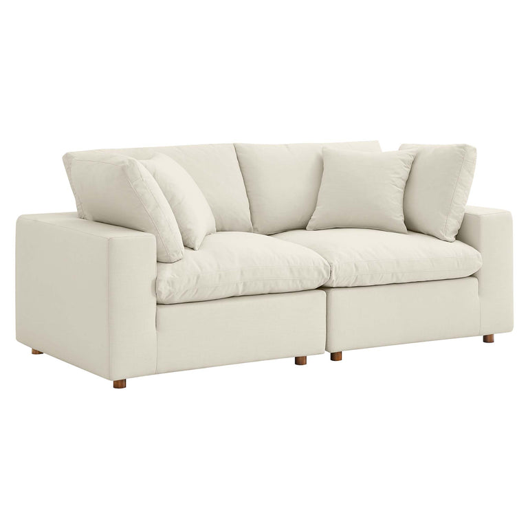 COMMIX OVERSTUFFED SOFA SECTIONAL | LIVING ROOM FURNITURE