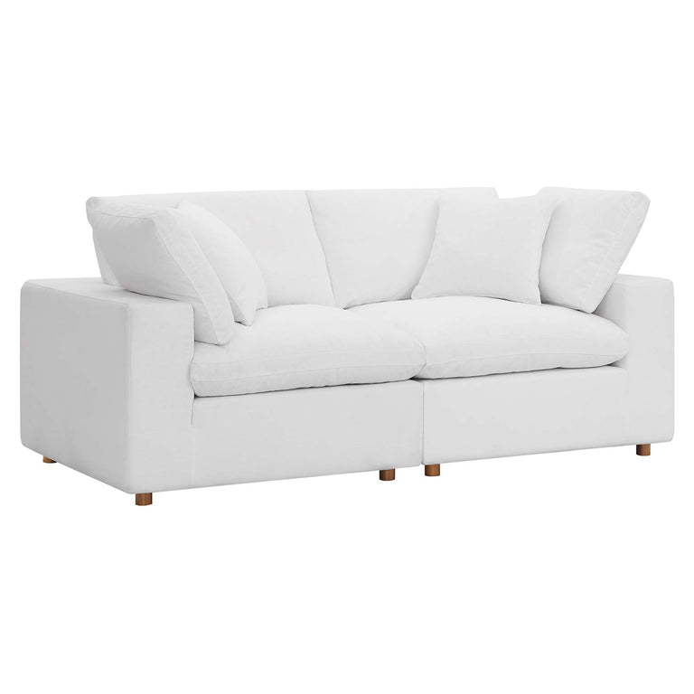 COMMIX OVERSTUFFED SOFA SECTIONAL | LIVING ROOM FURNITURE