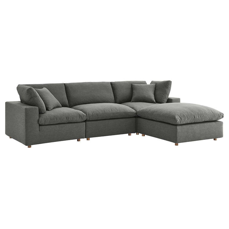 COMMIX OVERSTUFFED SOFA SECTIONAL | LIVING ROOM FURNITURE