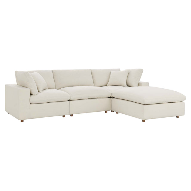 COMMIX OVERSTUFFED SOFA SECTIONAL | LIVING ROOM FURNITURE