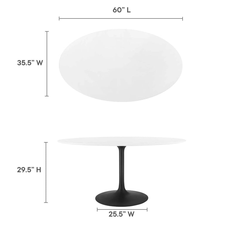 LIPPA OVAL DINING TABLE