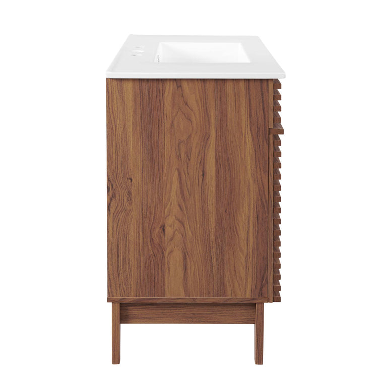 RENDER | VANITIES | WALNUT WHITE