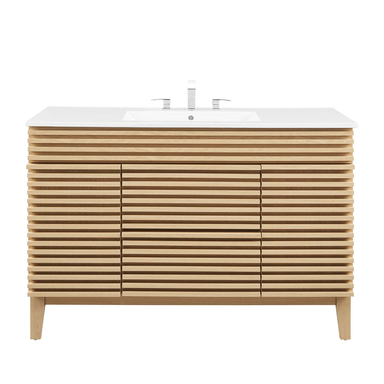 RENDER | VANITIES | OAK WHITE