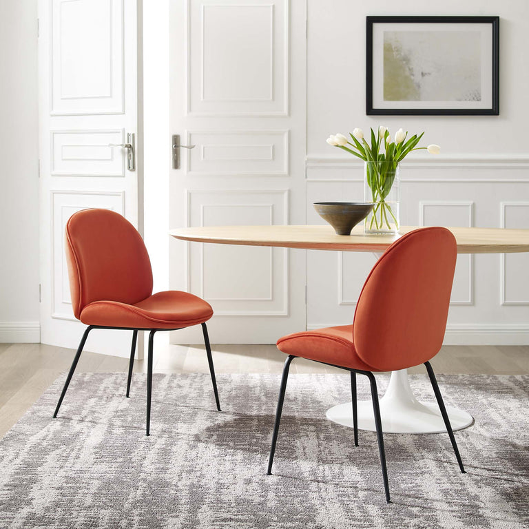 SCOOP DINING CHAIRS | BAR AND DINING