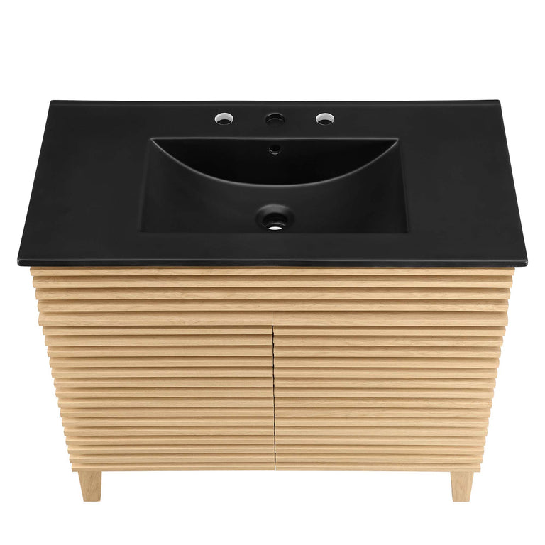 RENDER | VANITIES | OAK BLACK