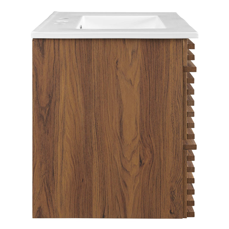 RENDER | VANITIES | WALNUT WHITE