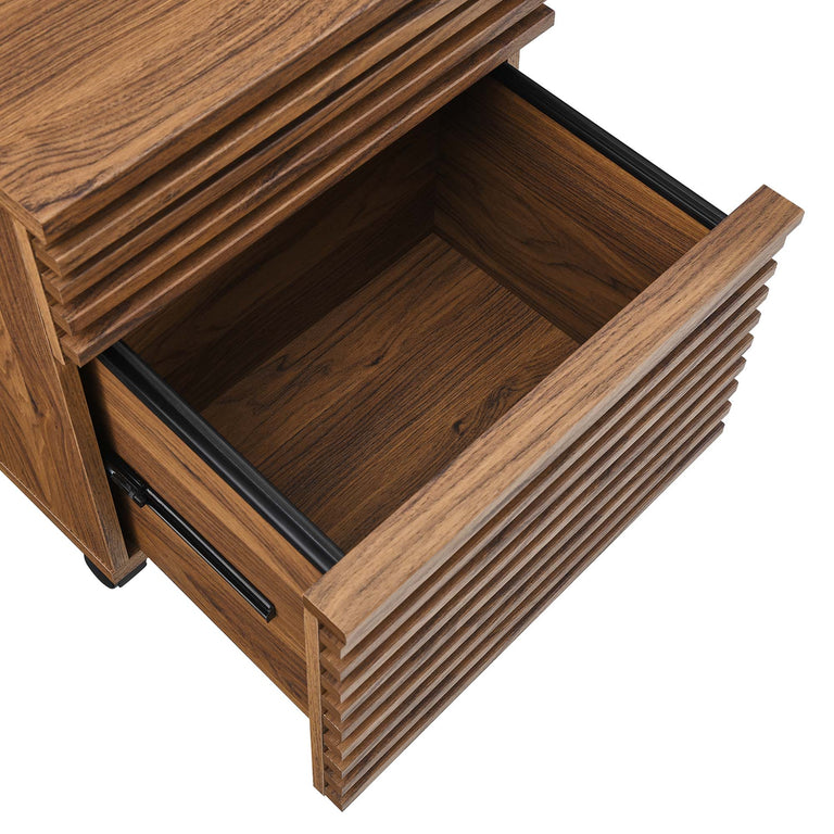 RENDER | FILE CABINET | WALNUT