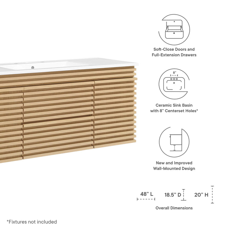 RENDER | VANITIES | OAK WHITE