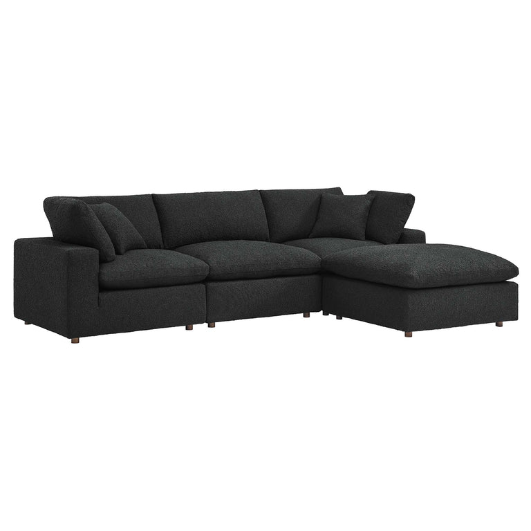 COMMIX OVERSTUFFED SOFA SECTIONAL | LIVING ROOM FURNITURE