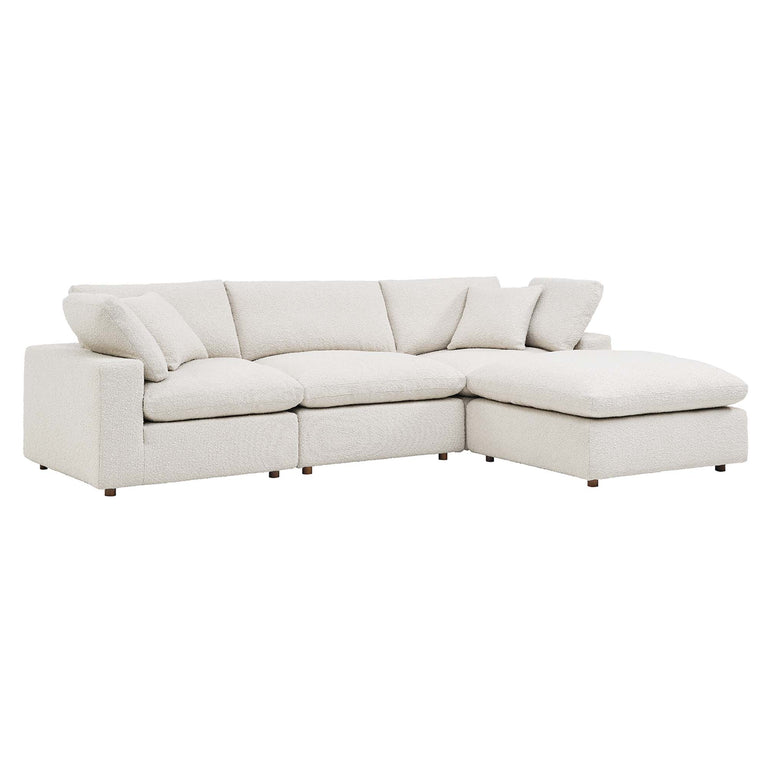 COMMIX OVERSTUFFED SOFA SECTIONAL | LIVING ROOM FURNITURE