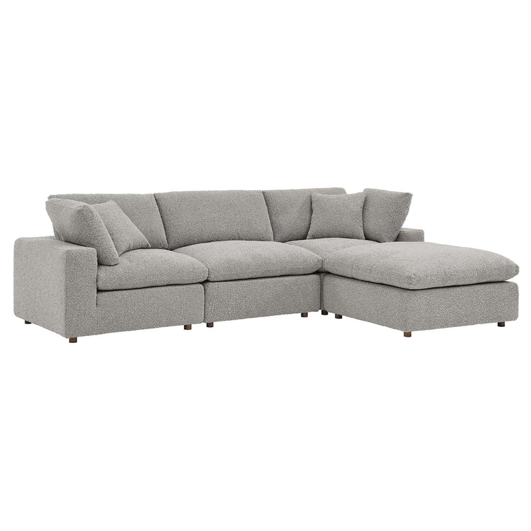 COMMIX OVERSTUFFED SOFA SECTIONAL | LIVING ROOM FURNITURE