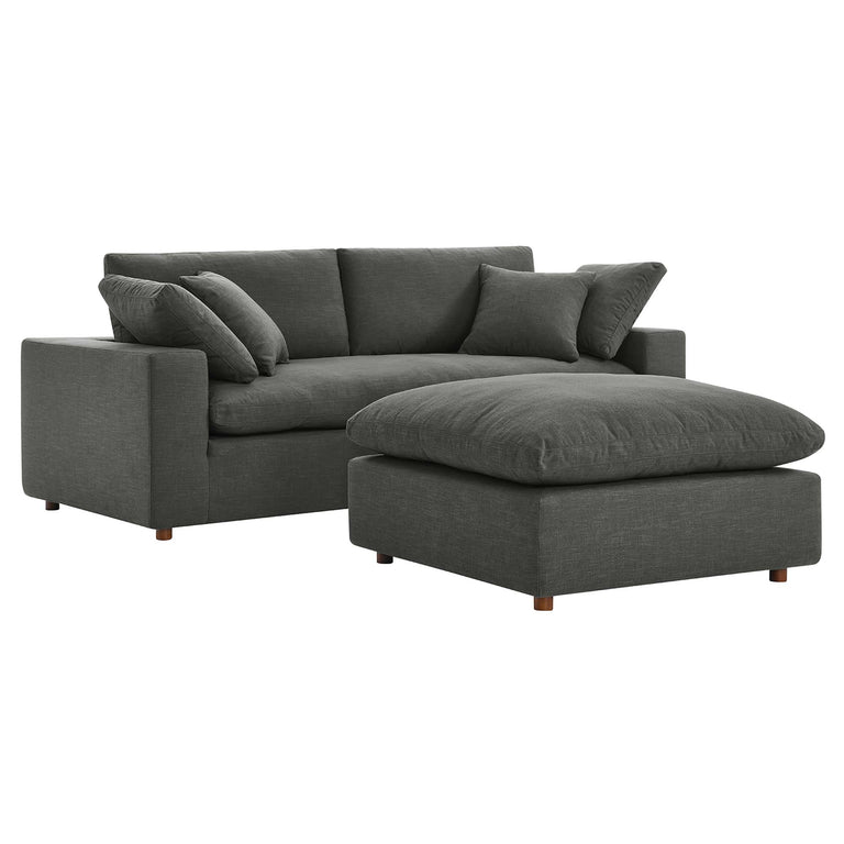 COMMIX OVERSTUFFED SOFA SECTIONAL | LIVING ROOM FURNITURE